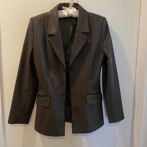 Classic olive green Women's Blazer